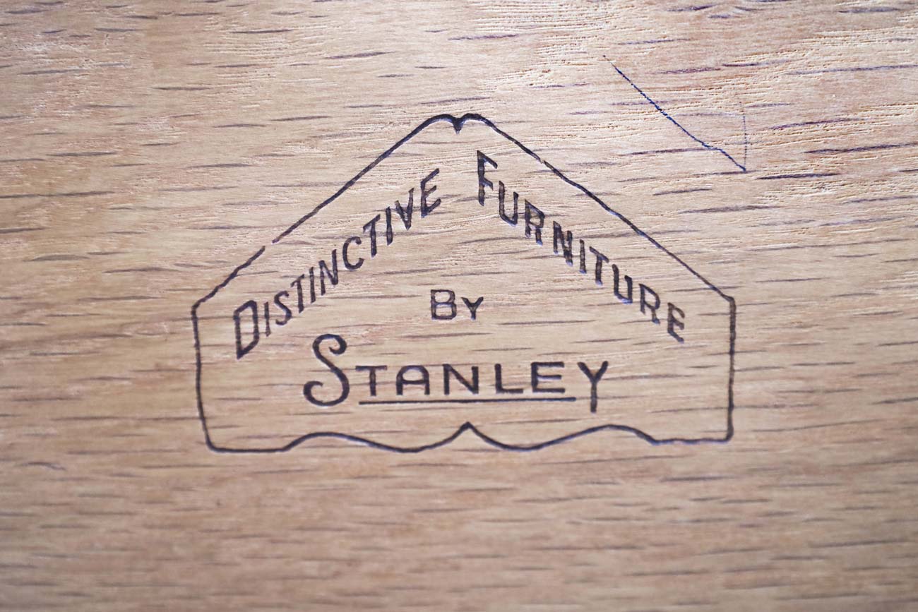 Mid-Century Modern Walnut Dresser by Stanley Furniture