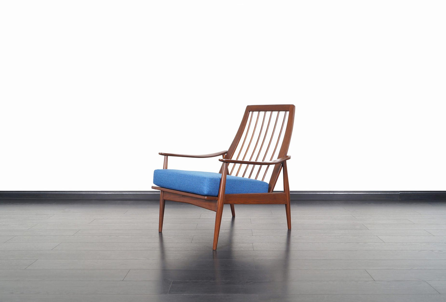 Mid-Century Modern Walnut Lounge Chairs