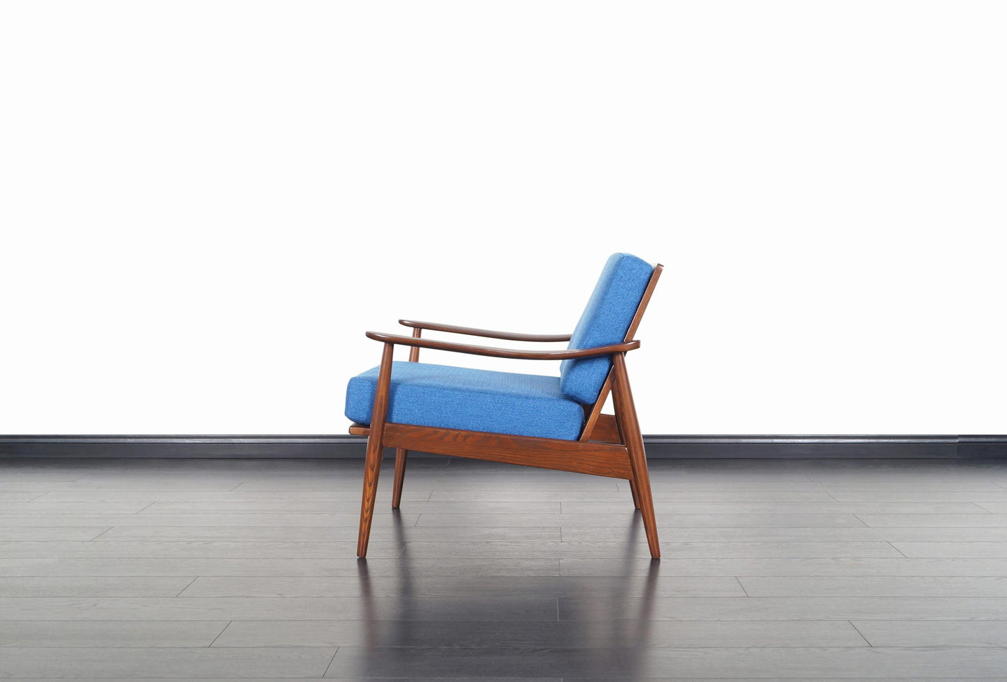 Mid-Century Modern Walnut Lounge Chairs