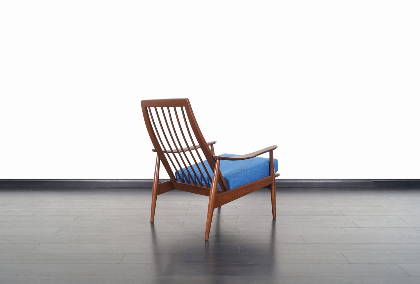 Mid-Century Modern Walnut Lounge Chairs