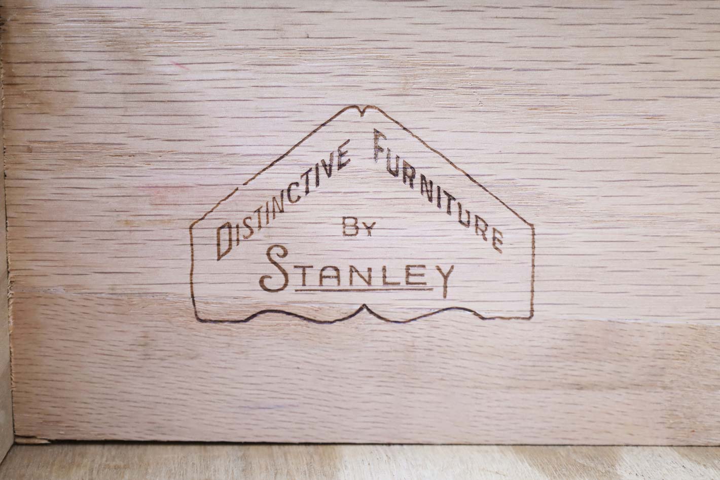 Mid-Century Modern Walnut Nightstands by Stanley