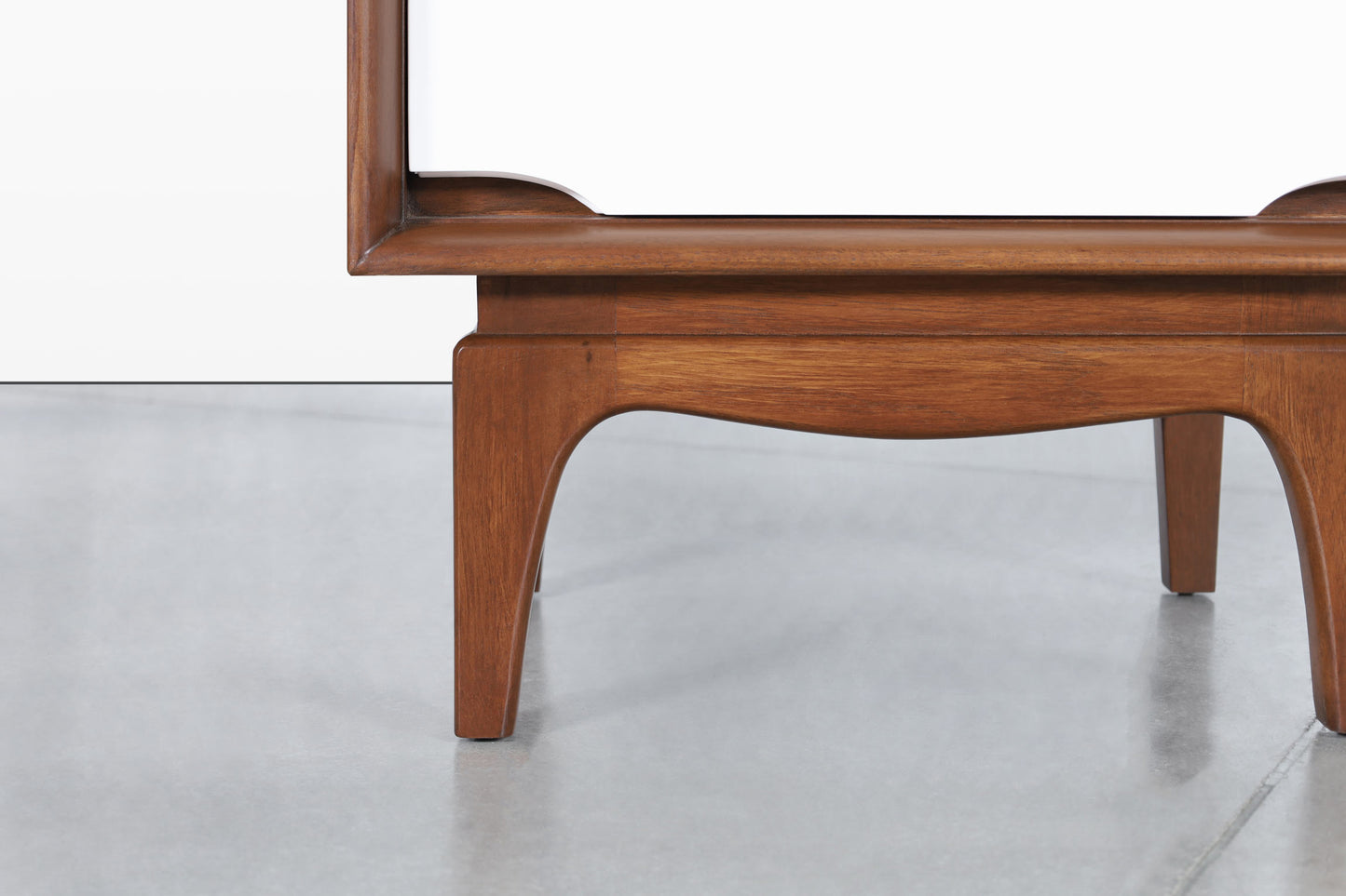 Mid-Century Modern Walnut and Lacquer Nightstands by Kent Coffey