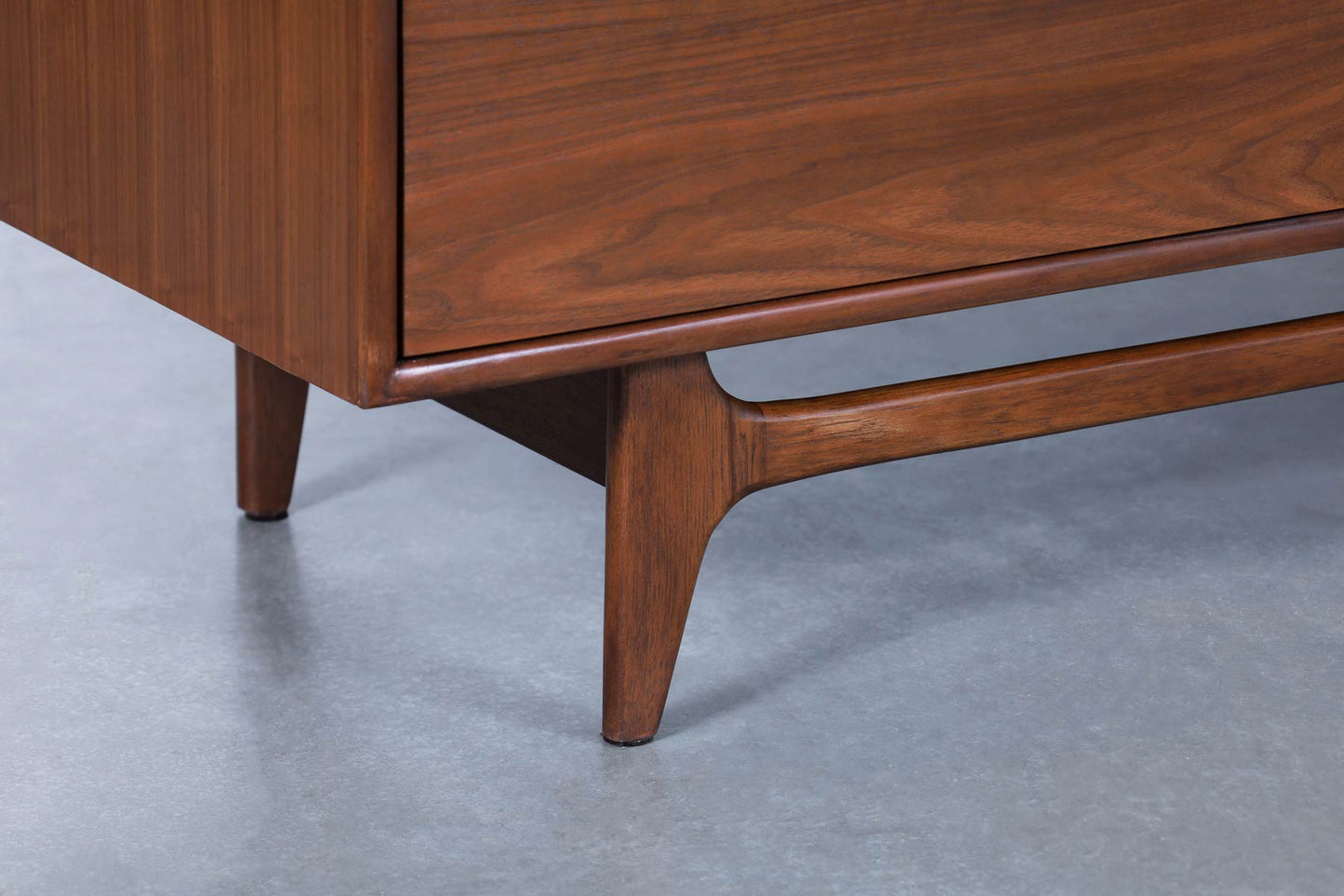 Mid-Century Modern "Perception" Walnut Dresser by Warren Church for Lane