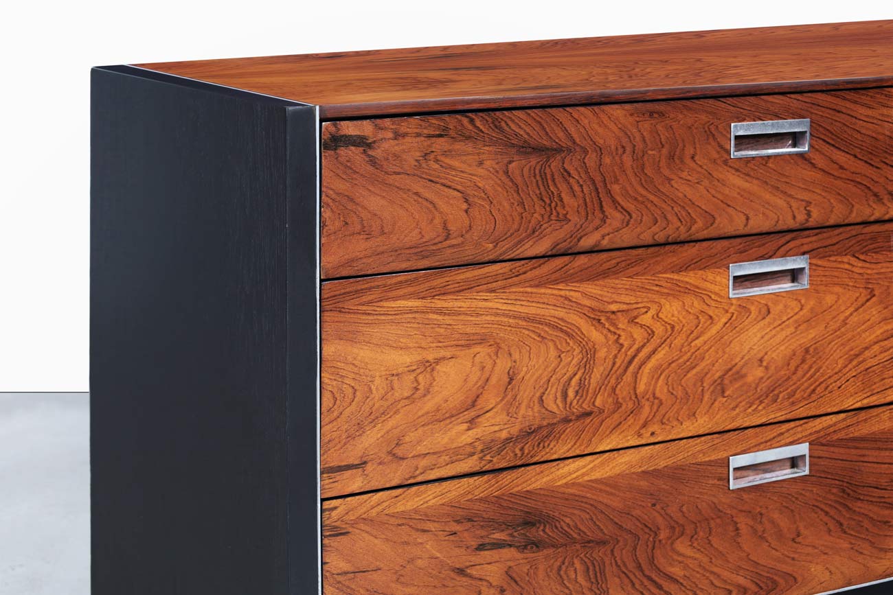 Mid-Century Rosewood Dresser by Robert Baron for Glenn of California