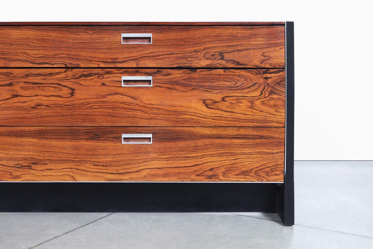 Mid-Century Rosewood Dresser by Robert Baron for Glenn of California