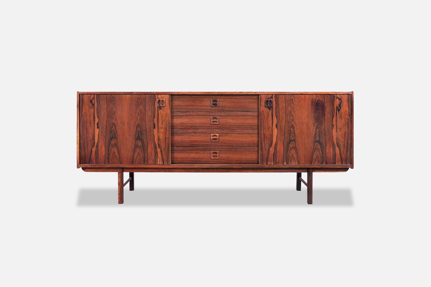 Mid-Century Rosewood "Ladoga" Sideboard by Erik Wortz