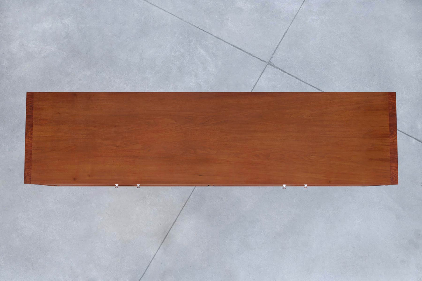 Mid-Century Rosewood and Walnut Credenza by Stanley