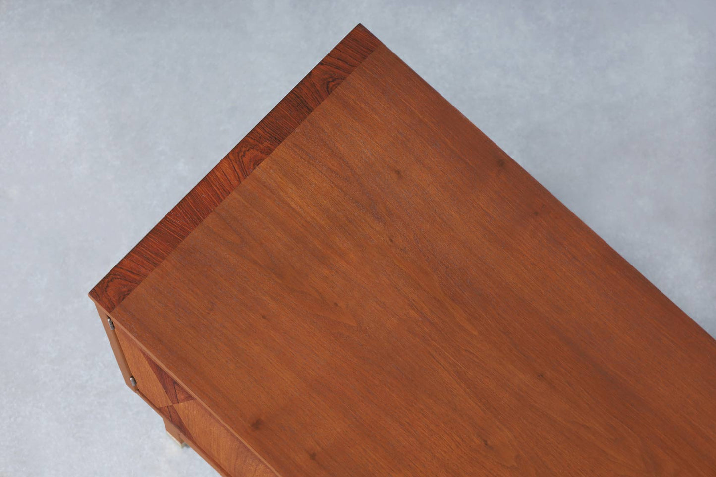 Mid-Century Rosewood and Walnut Credenza by Stanley