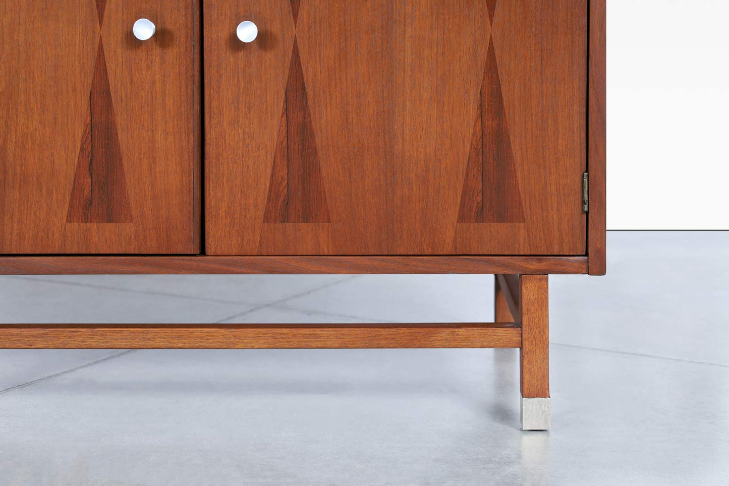 Mid-Century Rosewood and Walnut Credenza by Stanley
