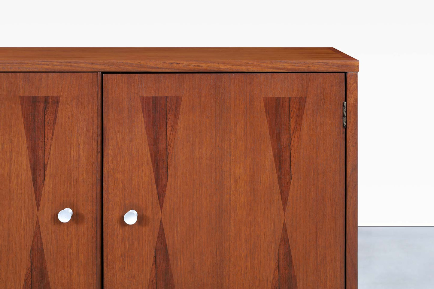 Mid-Century Rosewood and Walnut Credenza by Stanley