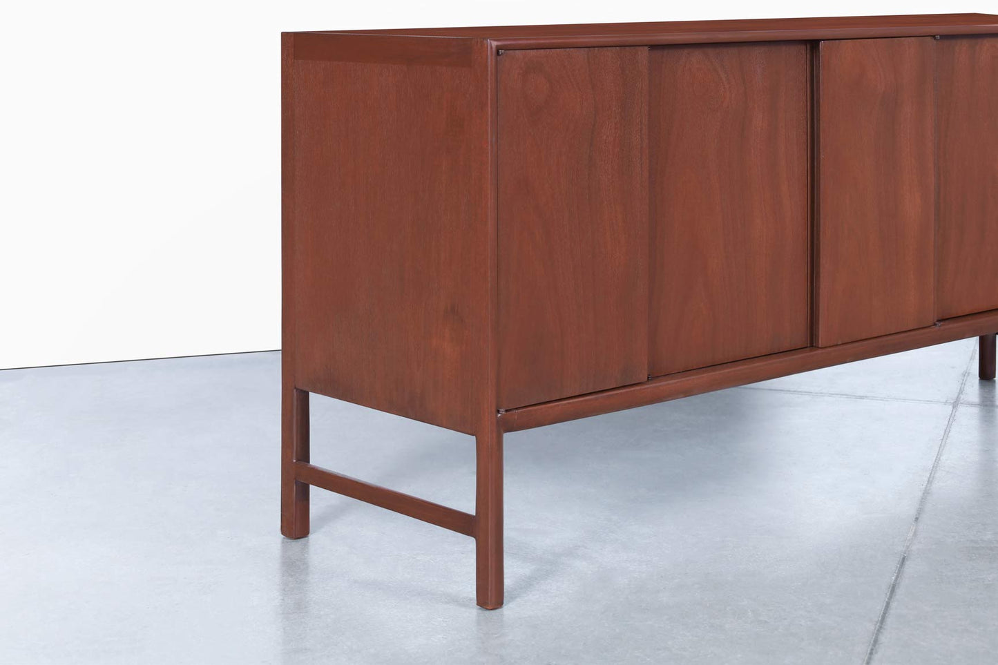 Mid-Century Walnut Credenza by Raymond Sobota for Mount Airy