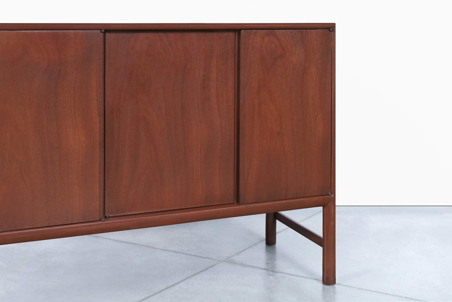 Mid-Century Walnut Credenza by Raymond Sobota for Mount Airy