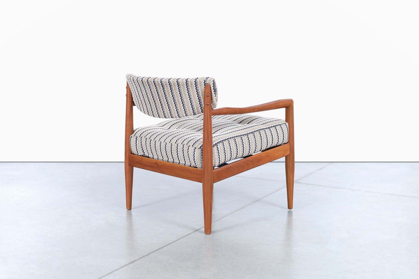 Mid-Century Walnut Lounge Chairs by Adrian Pearsall for Craft Associates