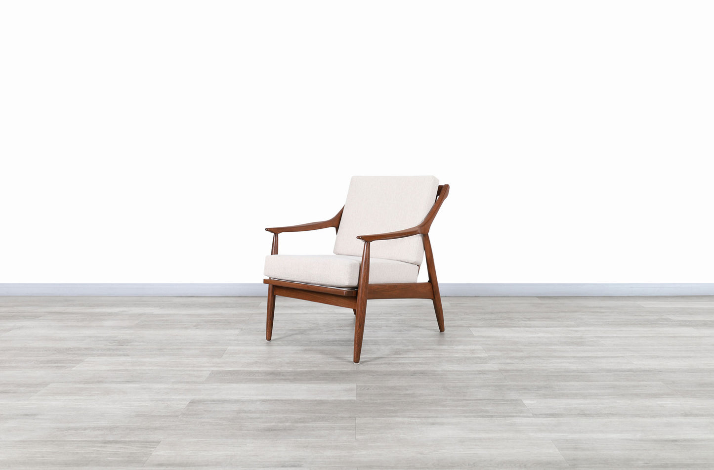 Mid-Century Walnut Lounge Chairs by Kurt Østervig for James Mobler