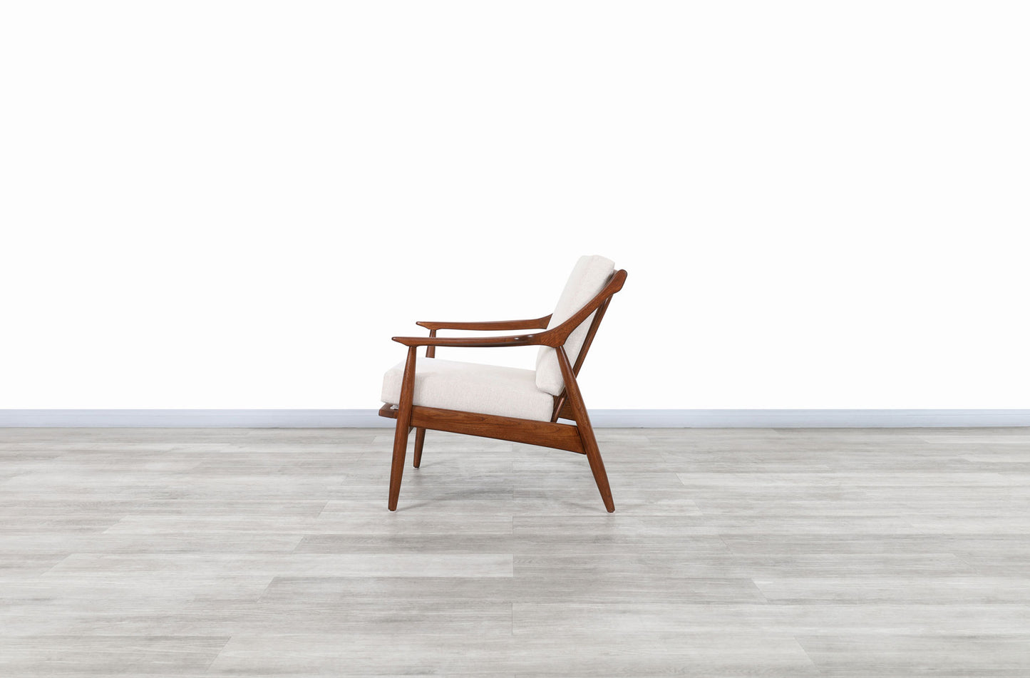 Mid-Century Walnut Lounge Chairs by Kurt Østervig for James Mobler