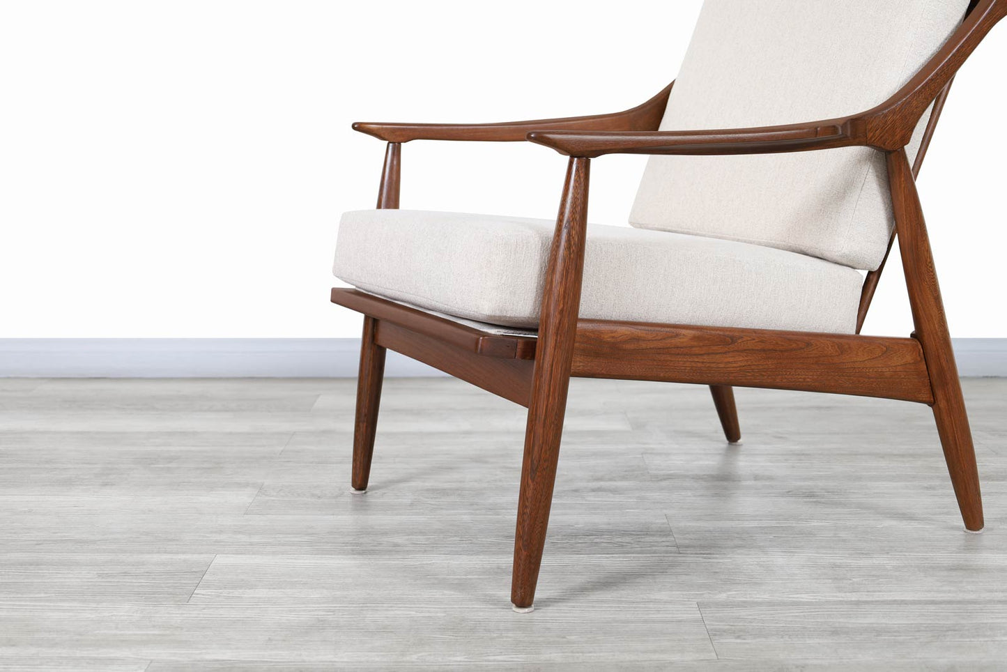 Mid-Century Walnut Lounge Chairs by Kurt Østervig for James Mobler