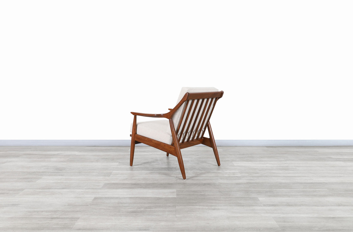Mid-Century Walnut Lounge Chairs by Kurt Østervig for James Mobler