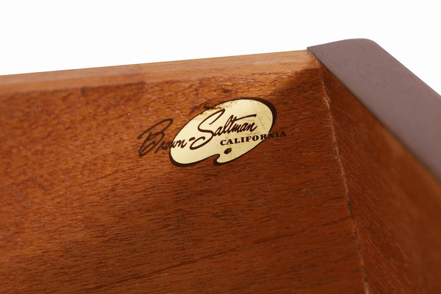 Mid-Century Walnut Nightstands by John Keal for Brown Saltman