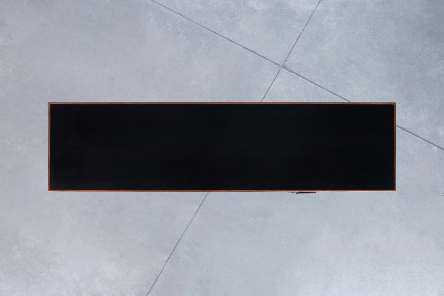 Milo Baughman Walnut Tambour Door Credenza for Glenn of California