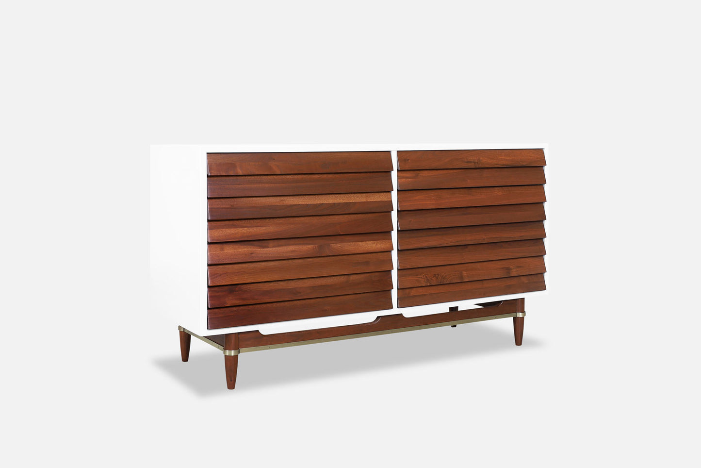 Vintage Walnut Dresser by Merton L. Gershun for American of Martinsville