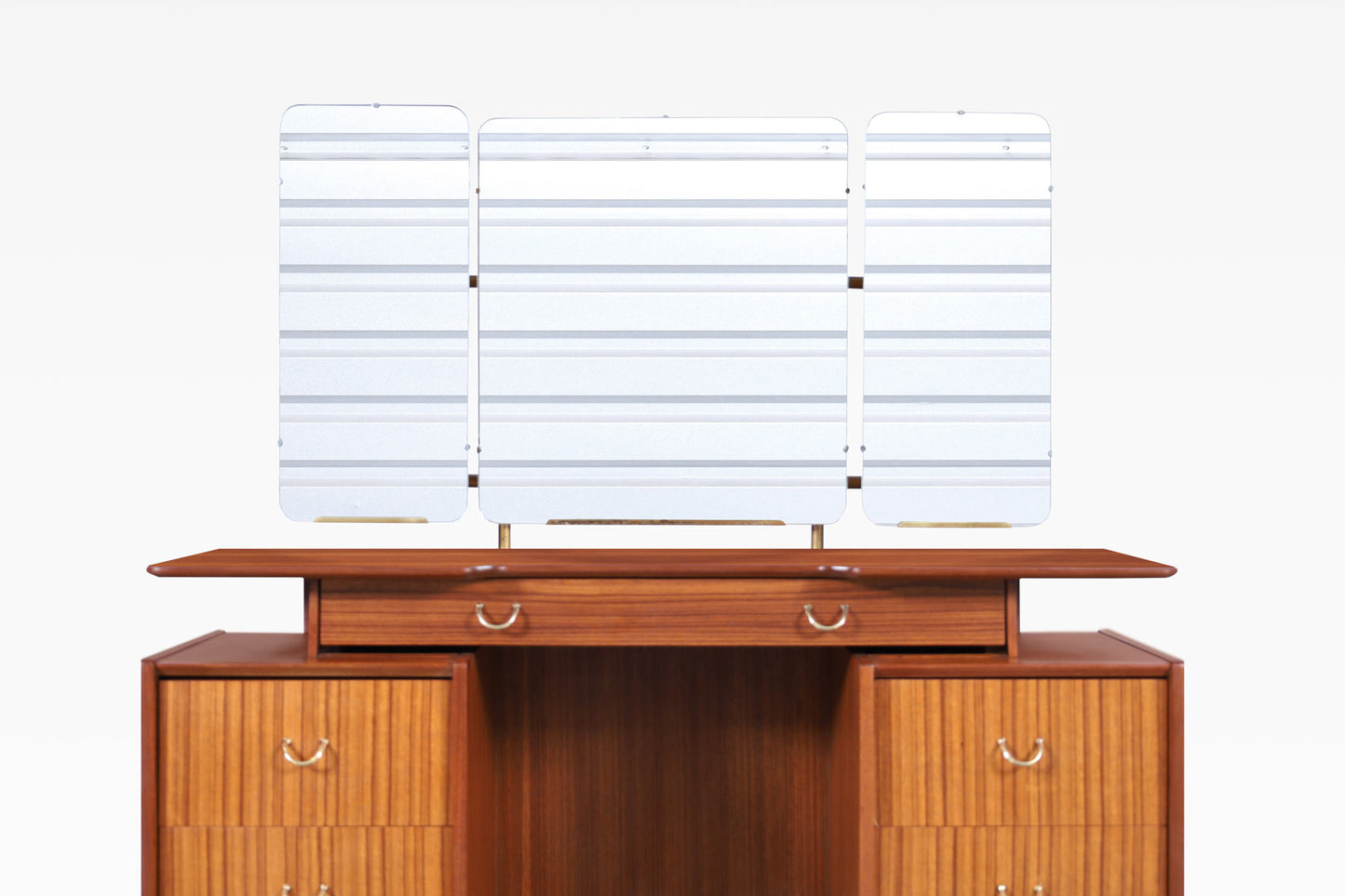 Mid-Century African Mahogany Vanity or Desk by E. Gomme for G-Plan