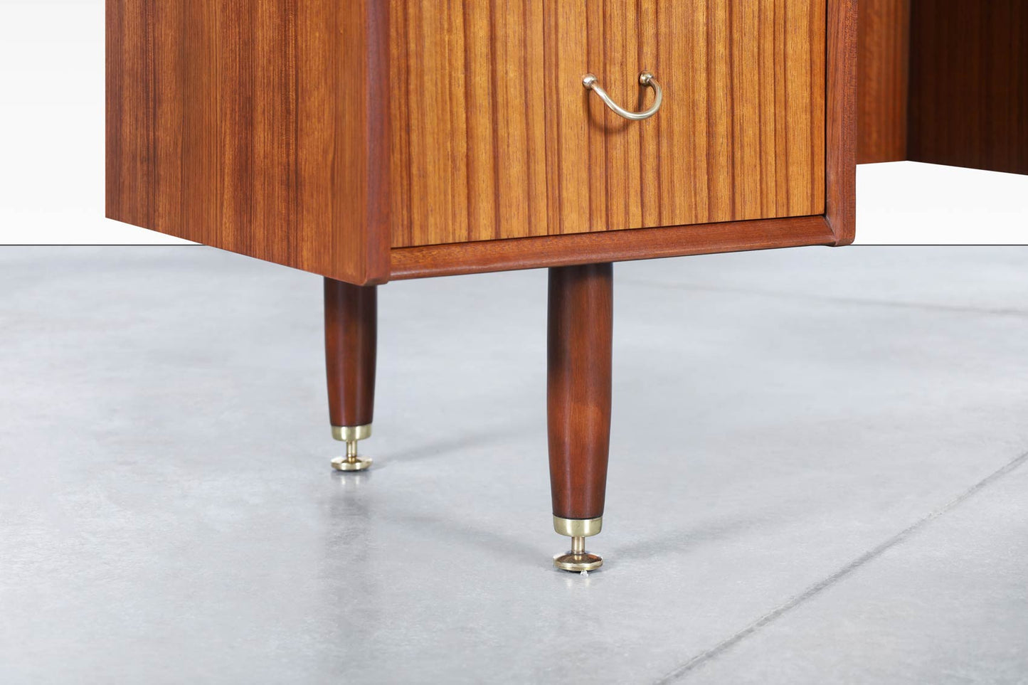 Mid-Century African Mahogany Vanity or Desk by E. Gomme for G-Plan