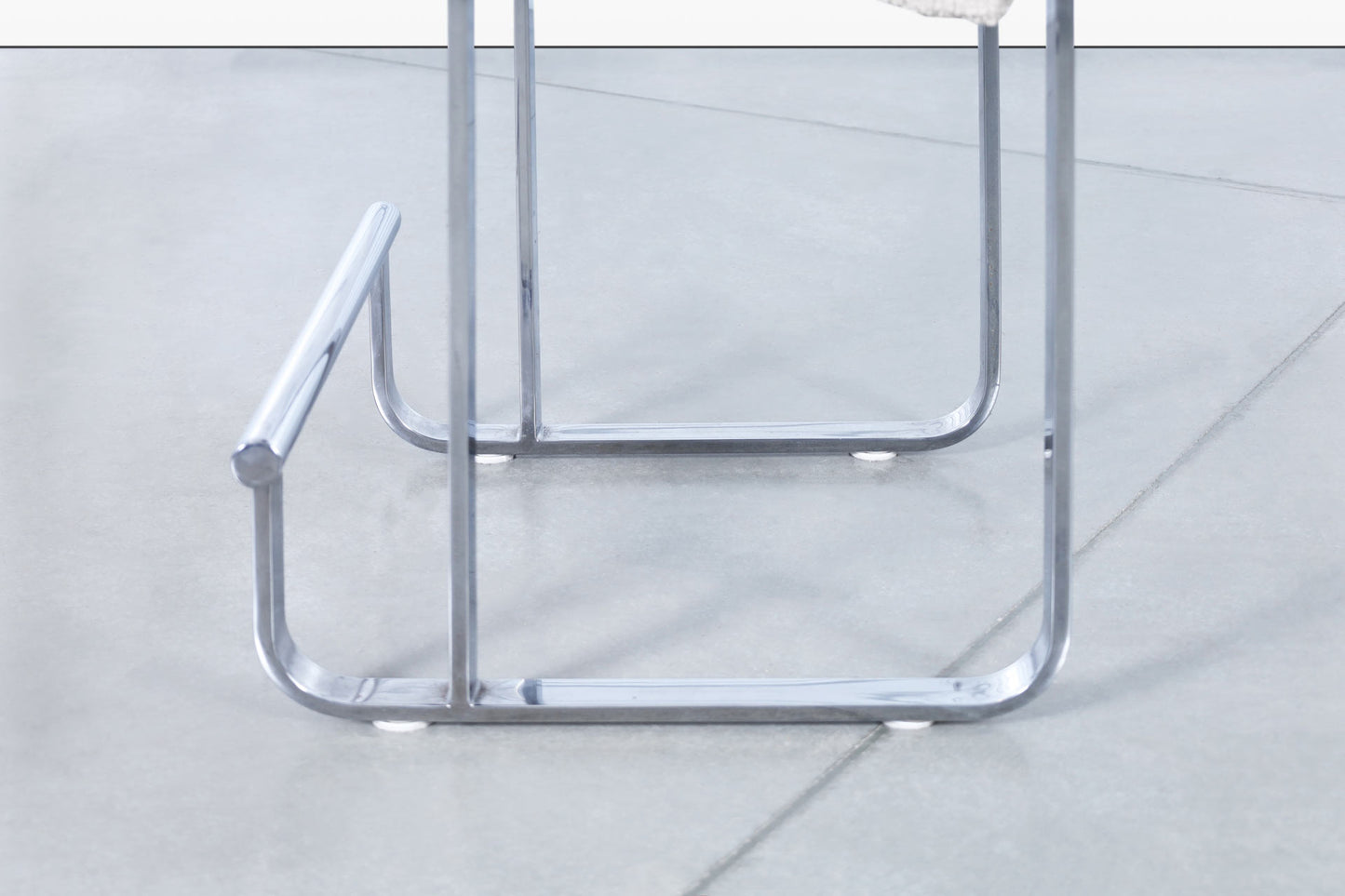 Mid-Century Modern Chrome Counter Stools