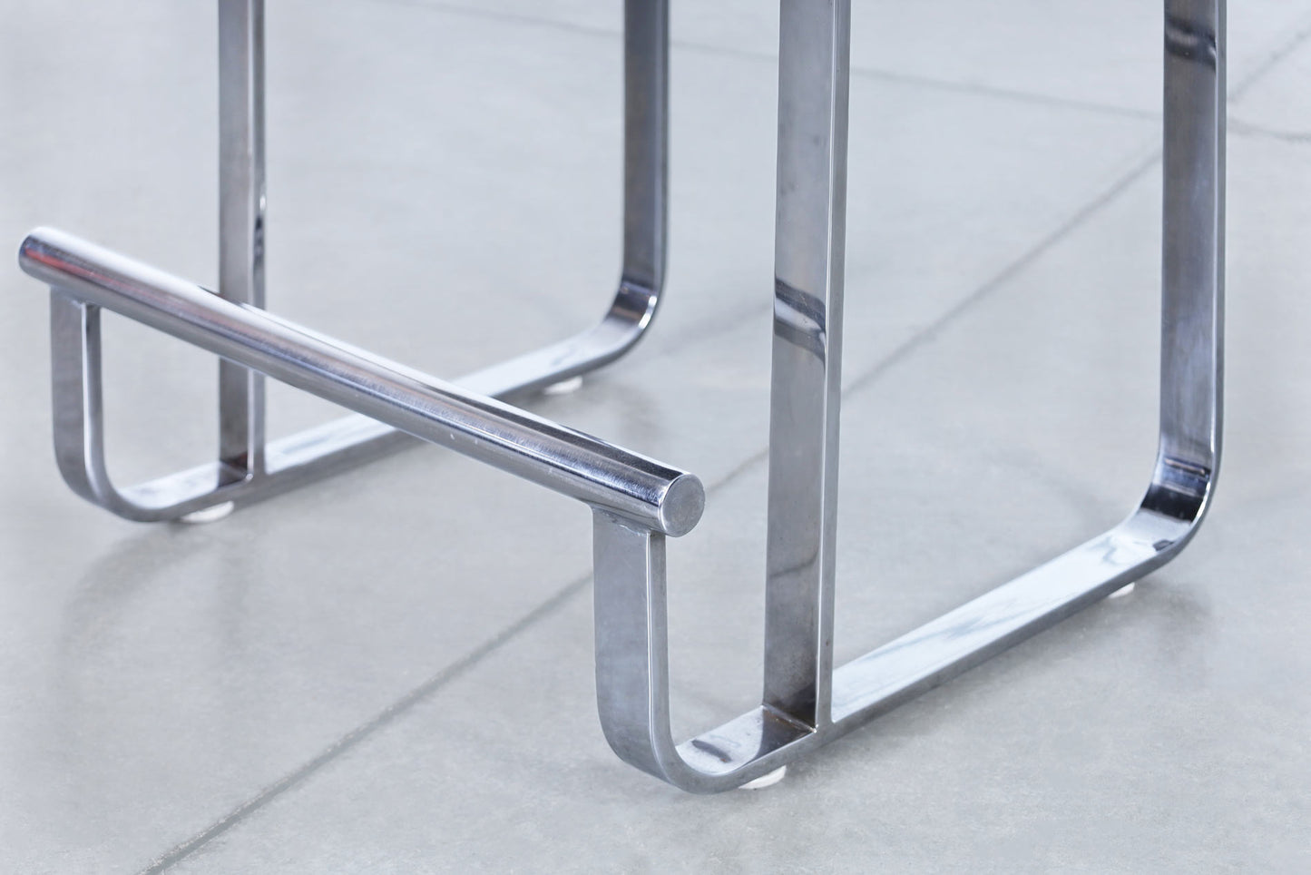 Mid-Century Modern Chrome Counter Stools