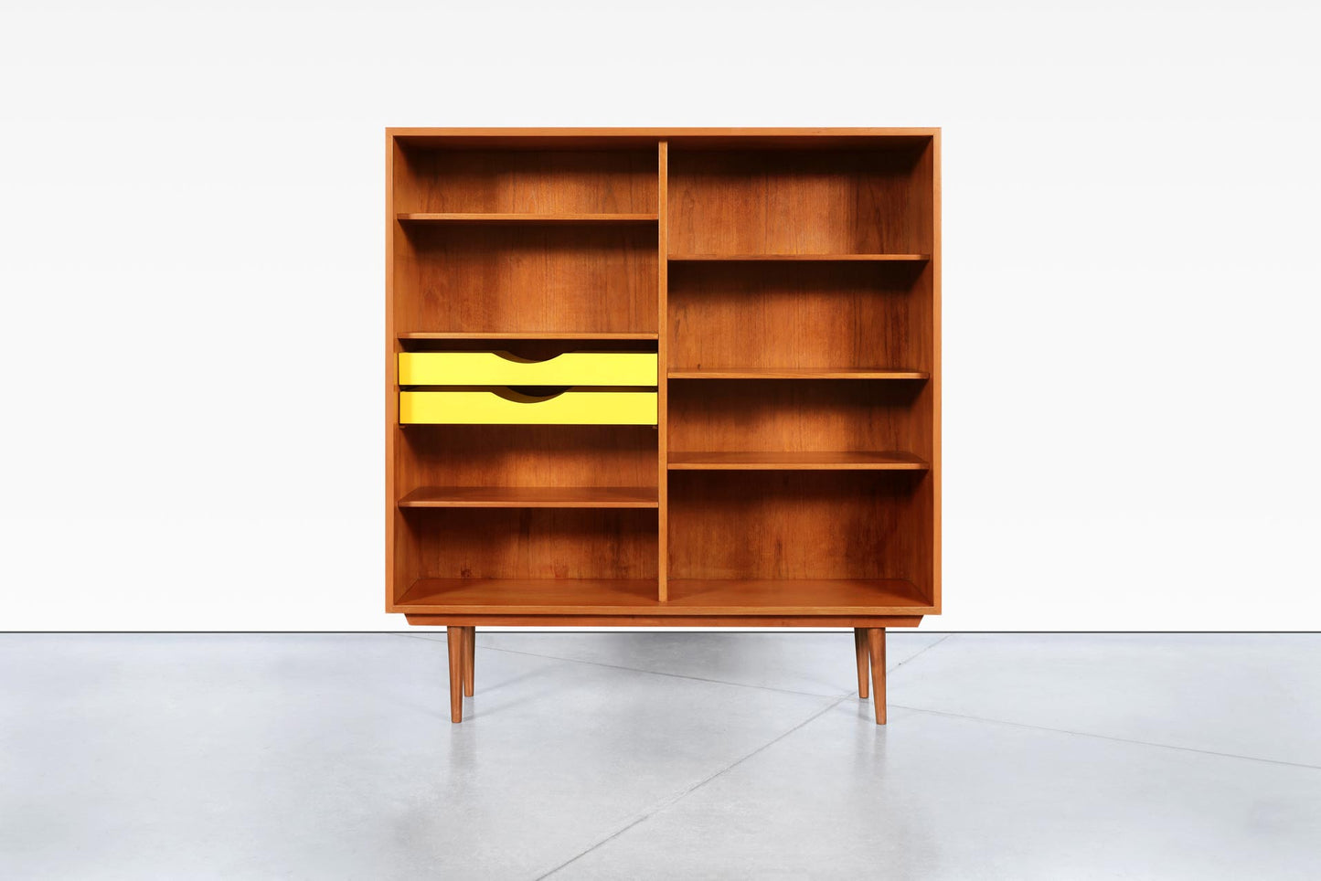 Mid-Century Modern Teak Bookcase by Børge Mogensen