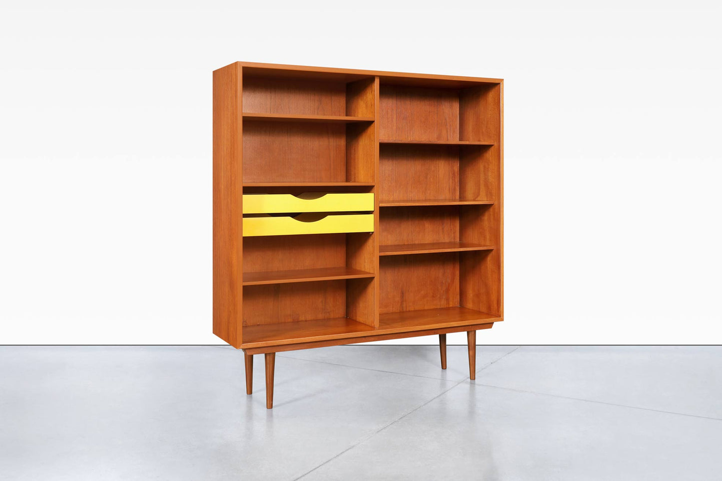 Mid-Century Modern Teak Bookcase by Børge Mogensen