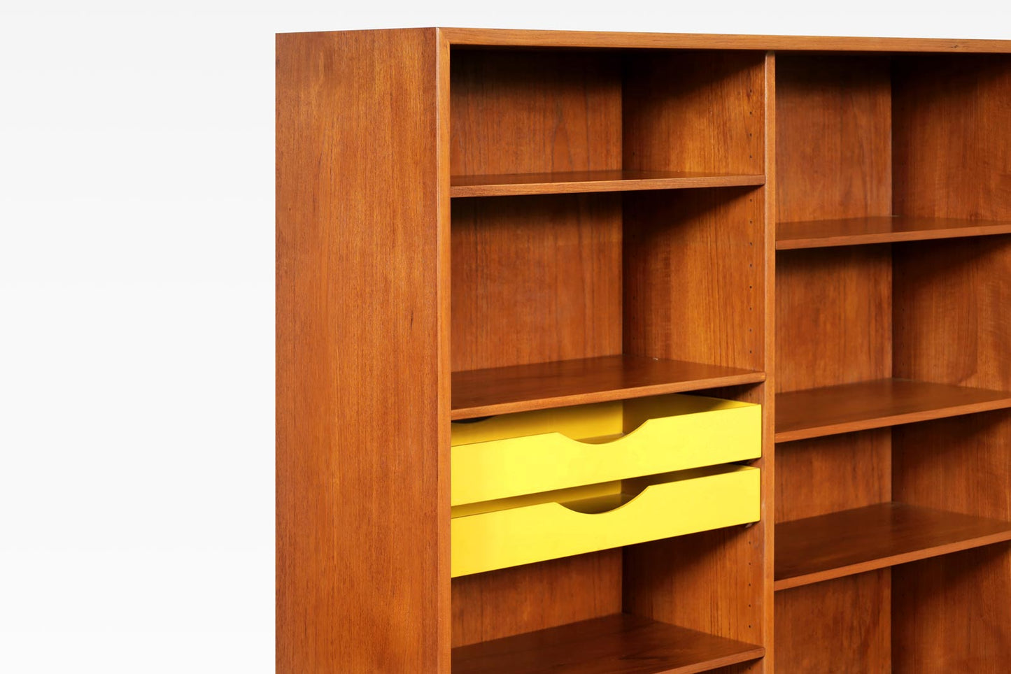 Mid-Century Modern Teak Bookcase by Børge Mogensen