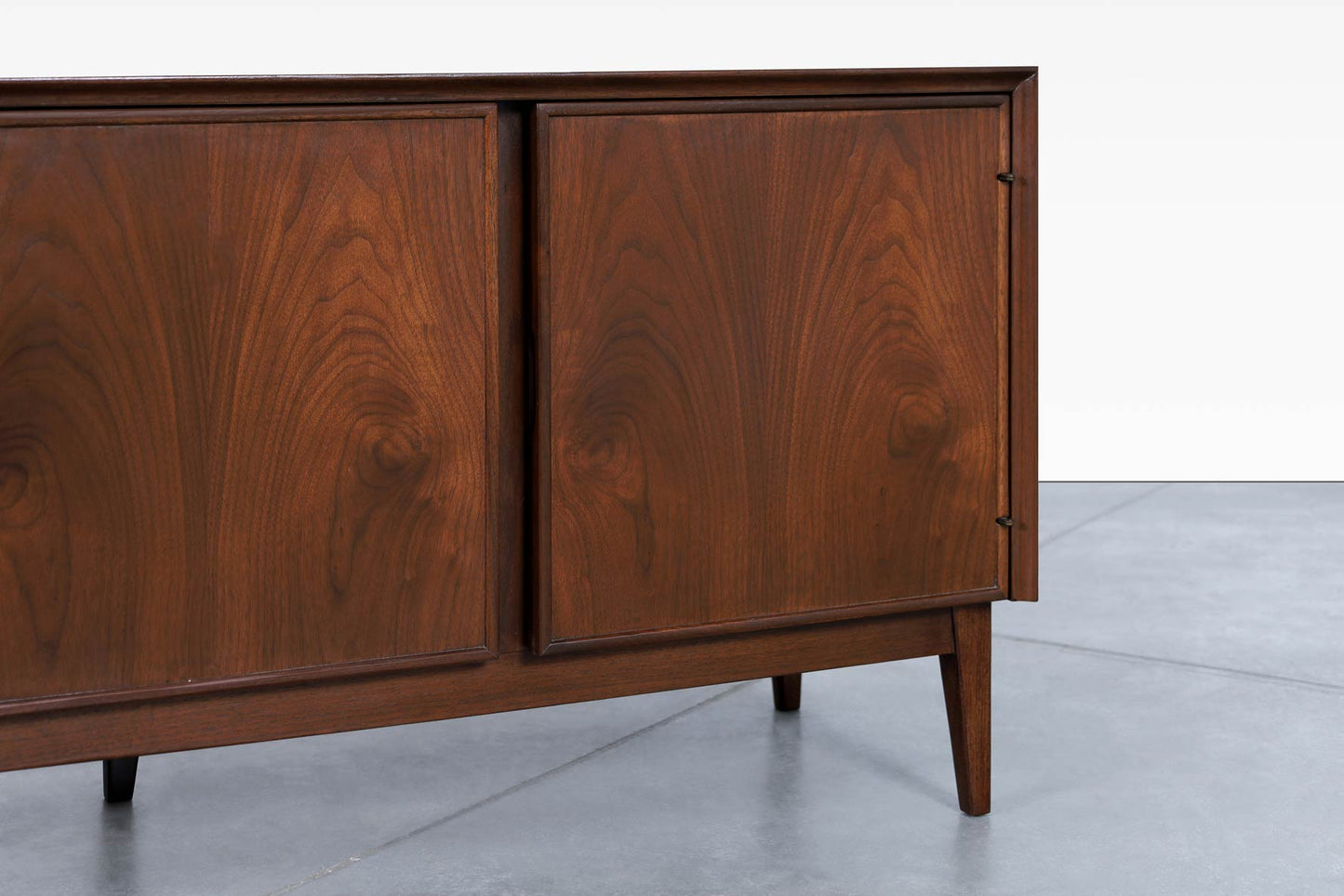 Mid-Century Modern Walnut Credenza by Merton L. Gershun for American of Martinsville