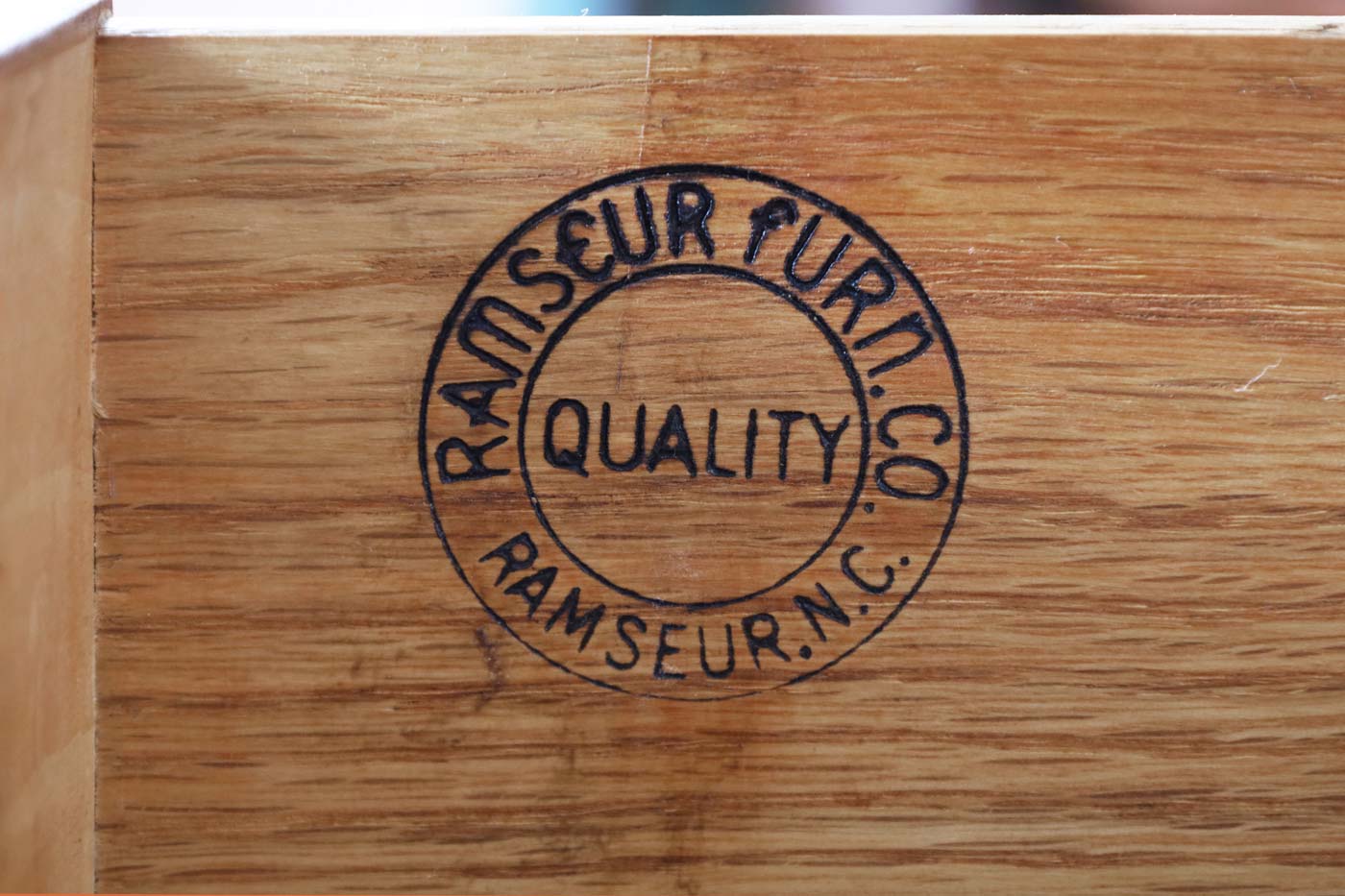 Mid-Century Modern Walnut Credenza by Ramseur Furniture