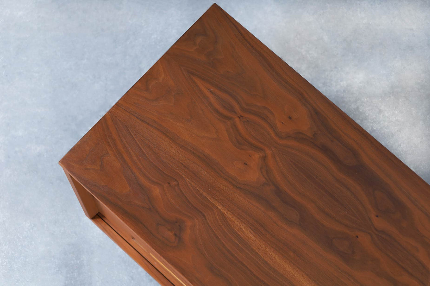 Mid-Century Modern Walnut Credenza by Young Mtg.