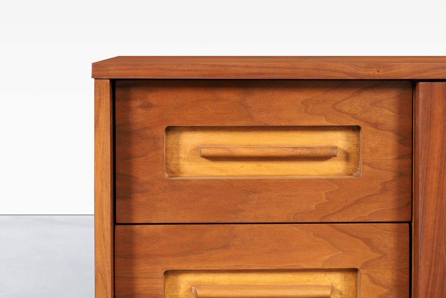 Mid-Century Modern Walnut Nightstands by Young Mfg.