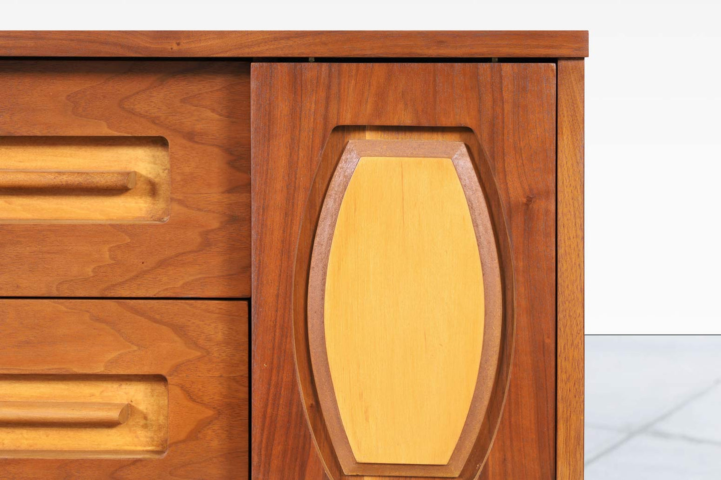 Mid-Century Modern Walnut Nightstands by Young Mfg.