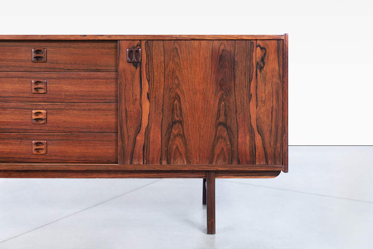 Mid-Century Rosewood "Ladoga" Sideboard by Erik Wortz