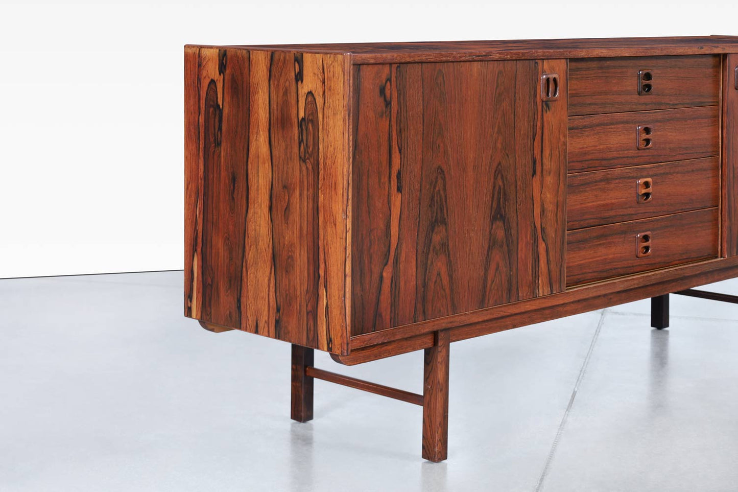Mid-Century Rosewood "Ladoga" Sideboard by Erik Wortz