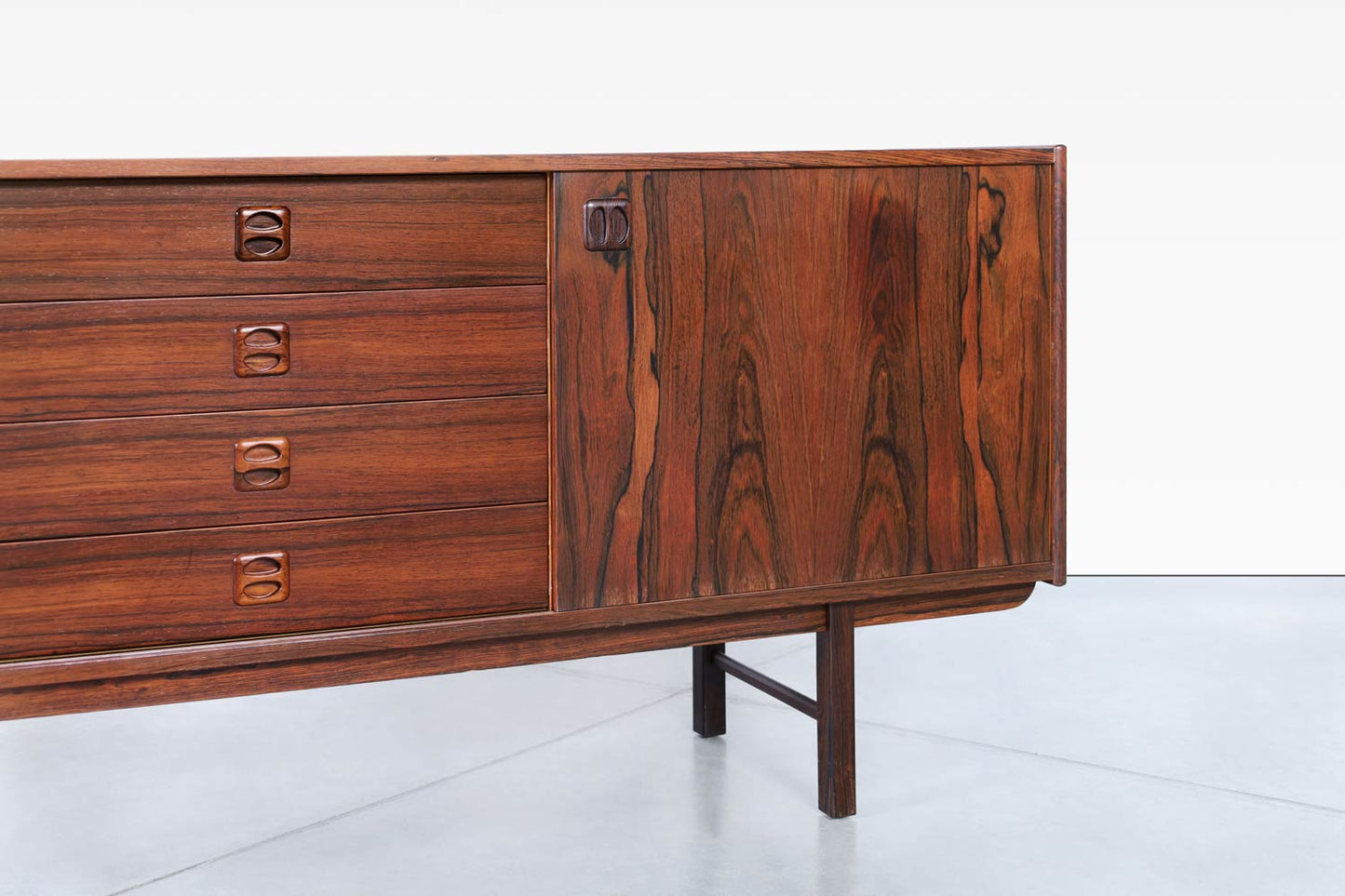 Mid-Century Rosewood "Ladoga" Sideboard by Erik Wortz