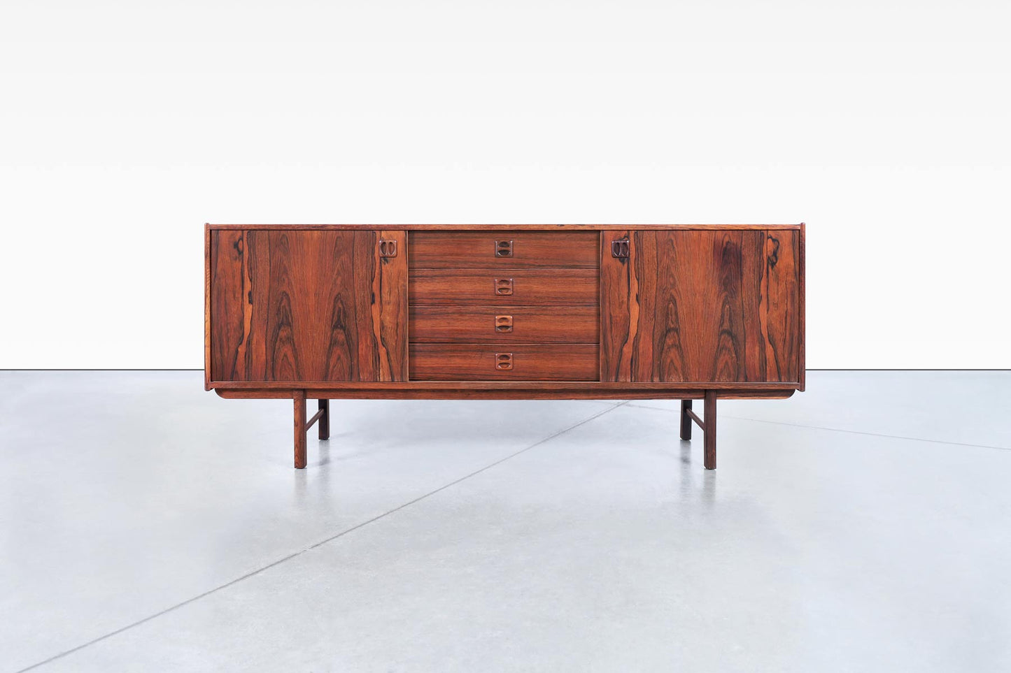 Mid-Century Rosewood "Ladoga" Sideboard by Erik Wortz