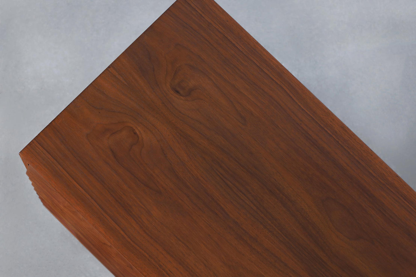 Mid-Century Walnut and Lacquer Credenza by American of Martinsville