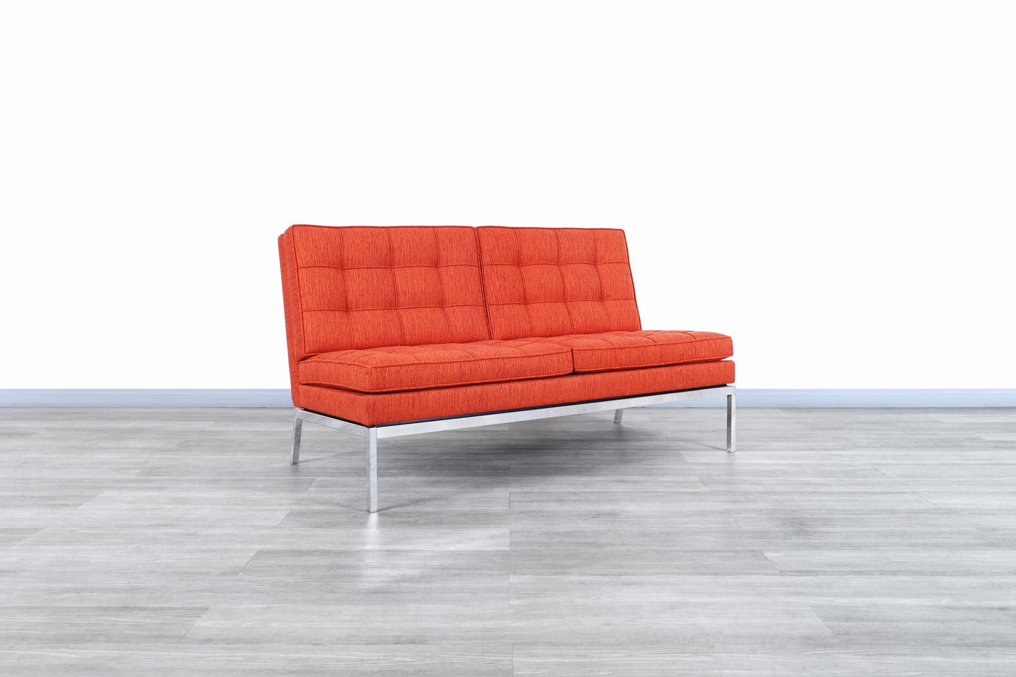 Mid-Century Modern Settee by Florence Knoll