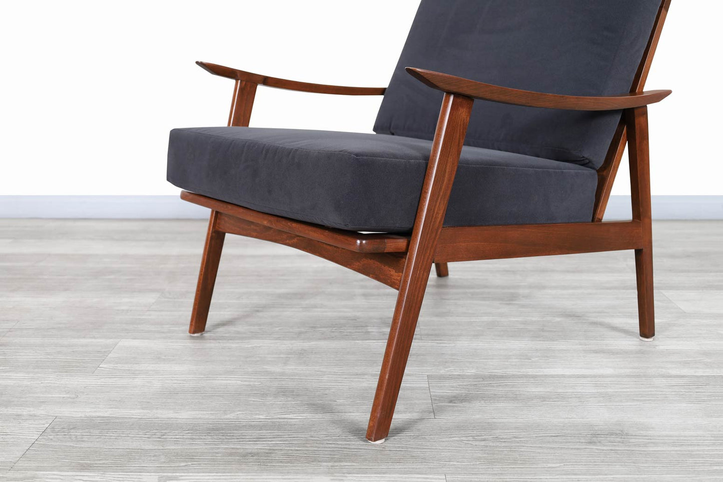 Mid-Century Modern Walnut Lounge Chairs