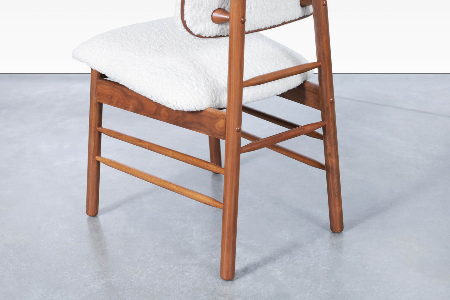 Mid-Century Walnut Dining Chairs by Greta M. Grossman for Glenn of California