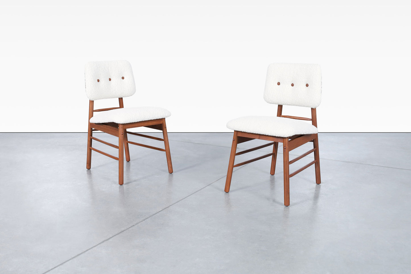 Mid-Century Walnut Dining Chairs by Greta M. Grossman for Glenn of California