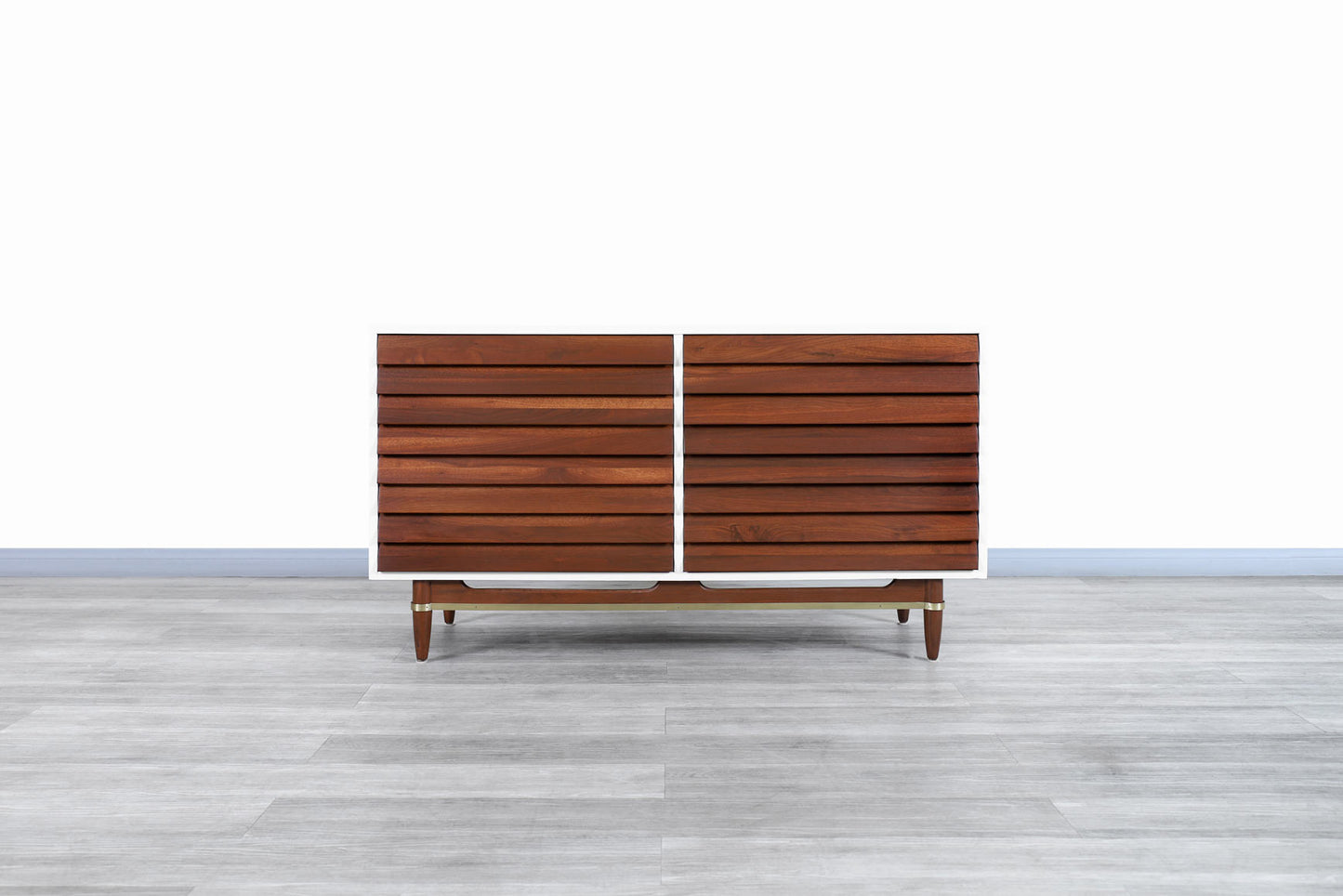 Mid-Century Modern Walnut Dresser by Merton Gershun for American of Martinsville