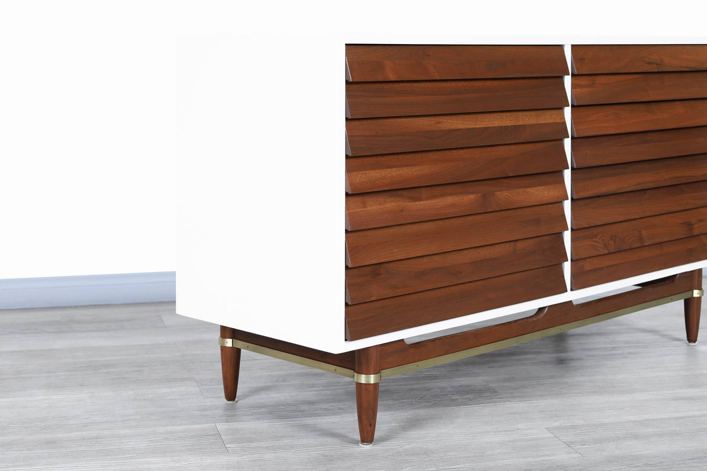 Vintage Walnut Dresser by Merton L. Gershun for American of Martinsville