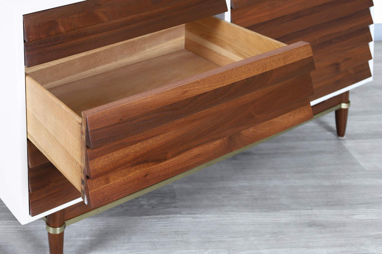 Vintage Walnut Dresser by Merton L. Gershun for American of Martinsville