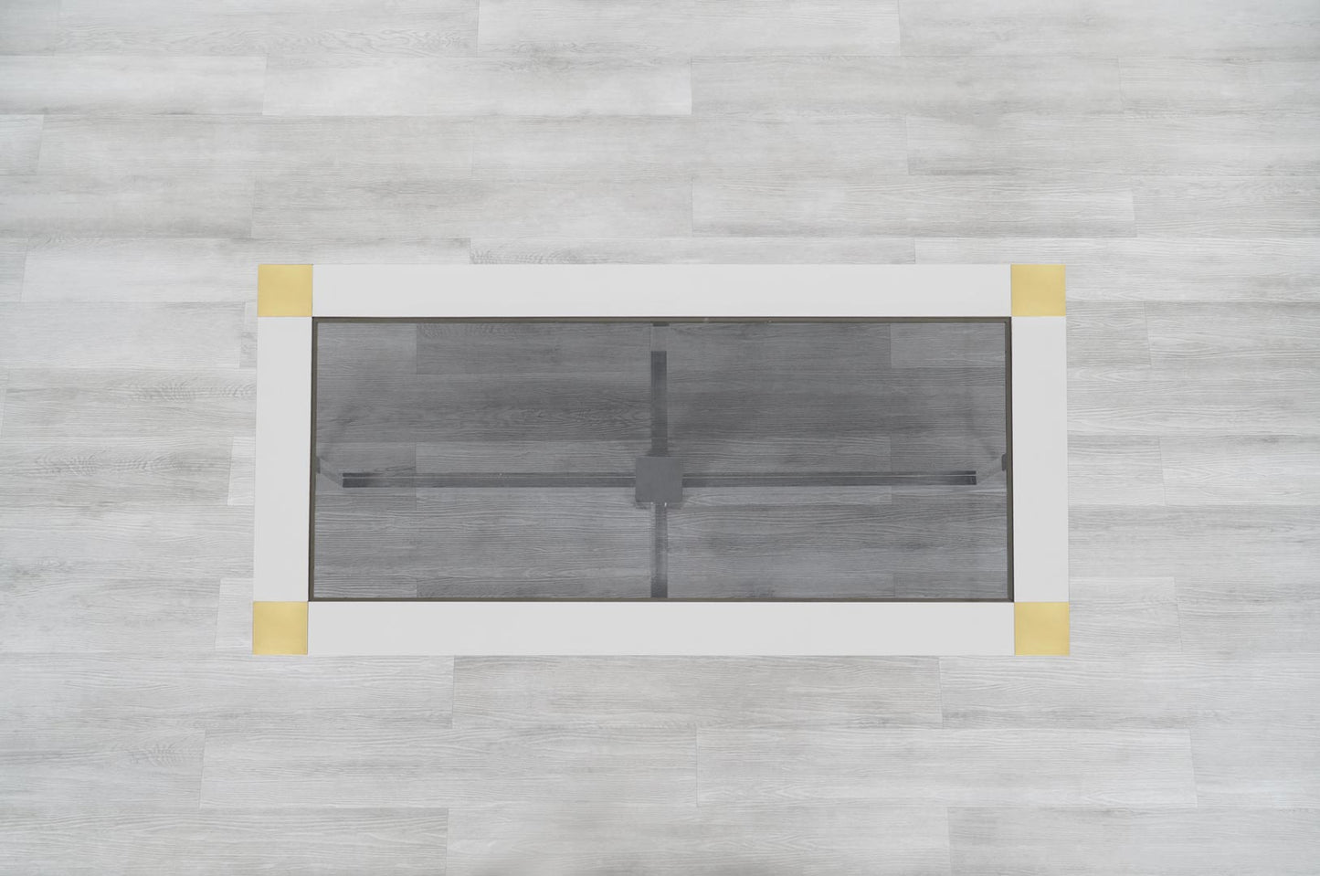 Monumental Italian Chrome and Lucite Coffee Table by Sandro Petti