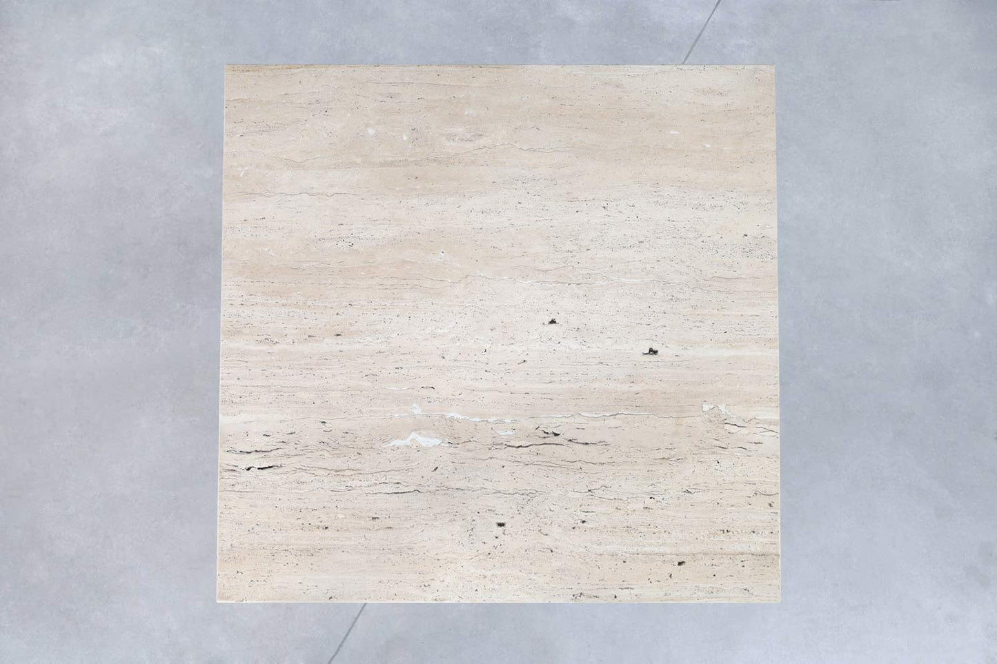 Monumental Italian Travertine Coffee Table